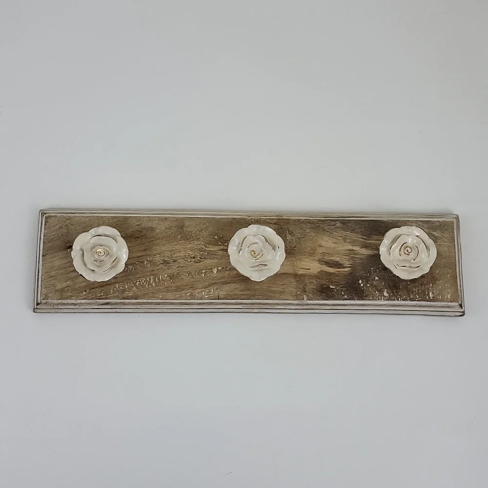 Home Goods Decorative Roses Wall hooks